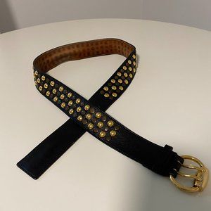 Womens Studded Gucci Belt